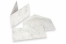 Marmoroitu kirjekuori (96 x 181 mm) ja kortti (90 x 173 mm) - harmaa marmori, harmaa vuoraus | PIT Packaging.fi | Kirjekuorimaa