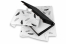 Mustat postituslaatikot - esimerkki kanssa silkkipaperin | PIT Packaging.fi | Kirjekuorimaa