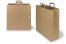 Paperikassi litteät kahvat - ruskea, 450 x 170 x 480 mm | PIT Packaging.fi | Kirjekuorimaa