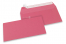 Värilliset paperikirjekuoret, pinkki - 110 x 220 mm | PIT Packaging.fi | Kirjekuorimaa