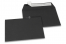 Värilliset paperikirjekuoret, musta - 114 x 162 mm | PIT Packaging.fi | Kirjekuorimaa