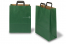 Paperikassi litteät kahvat - vihreä, 320 x 140 x 420 mm | PIT Packaging.fi | Kirjekuorimaa