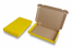 Koottavat postituslaatikot - keltainen | PIT Packaging.fi | Kirjekuorimaa