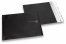 Mustat mattametalliset foliokirjekuoret - 165 x 165 mm | PIT Packaging.fi | Kirjekuorimaa
