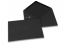Värilliset korttikuoret - musta, 133 x 184 mm | PIT Packaging.fi | Kirjekuorimaa