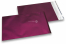 Viininpunaiset mattametalliset foliokirjekuoret - 180 x 250 mm | PIT Packaging.fi | Kirjekuorimaa