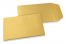 Kirjepussi värillinen - Kulta, 85 x 125 mm | PIT Packaging.fi | Kirjekuorimaa
