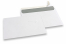 Valkoiset paperikirjekuoret, 156 x 220 mm (EA5), 90 gramman, tarrasuljenta, paino n. 7 g.  | PIT Packaging.fi | Kirjekuorimaa