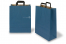 Paperikassi litteät kahvat - sininen, 320 x 140 x 420 mm | PIT Packaging.fi | Kirjekuorimaa