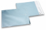 Jäänsiniset mattametalliset foliokirjekuoret - 165 x 165 mm | PIT Packaging.fi | Kirjekuorimaa