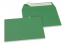 Värilliset paperikirjekuoret, tummanvihreä - 114 x 162 mm | PIT Packaging.fi | Kirjekuorimaa