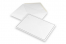 Surukorttien kuoret - valkoinen + paksu reunaviiva, 156 x 220 mm | PIT Packaging.fi | Kirjekuorimaa