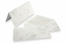 Marmoroitu kirjekuori (110 x 220 mm) ja kortti (105 x 210 mm) - harmaa marmori, harmaa vuoraus | PIT Packaging.fi | Kirjekuorimaa