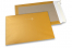 Värilliset kartonkitaustaiset kirjekuoret - kulta, 229 x 324 mm | PIT Packaging.fi | Kirjekuorimaa
