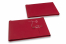 Kirjekuoret narusuljennalla - 162 x 229 x 25 mm, punainen | PIT Packaging.fi | Kirjekuorimaa