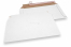 Valkoiset aaltopahvikuoret - 250 x 410 mm | PIT Packaging.fi | Kirjekuorimaa