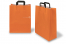 Paperikassi litteät kahvat - oranssi, 320 x 140 x 420 mm | PIT Packaging.fi | Kirjekuorimaa