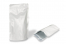 Valkoiset pystypussi - 160 x 270 x 80 mm, 750 ml | PIT Packaging.fi | Kirjekuorimaa