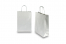 Paperikassi kierretyt kahvat - hopea, 220 x 100 x 310 mm, 90 g | PIT Packaging.fi | Kirjekuorimaa