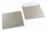Värilliset helmiäiskuoret, hopea - 155 x 155 mm | PIT Packaging.fi | Kirjekuorimaa