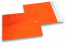 Oranssit mattametalliset foliokirjekuoret - 165 x 165 mm | PIT Packaging.fi | Kirjekuorimaa
