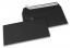 Värilliset paperikirjekuoret, musta - 110 x 220 mm | PIT Packaging.fi | Kirjekuorimaa
