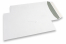 Valkoiset paperikirjekuoret, 240 x 340 mm (EC4), 120 gramman, tarrasuljenta, paino n. 21 g. | PIT Packaging.fi | Kirjekuorimaa