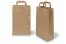 Paperikassi litteät kahvat - ruskea, 220 x 105 x 360 mm | PIT Packaging.fi | Kirjekuorimaa
