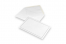 Surukorttien kuoret - valkoinen + ohut reunaviiva, 120 x 185 mm | PIT Packaging.fi | Kirjekuorimaa
