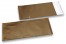 Kullanväriset mattametalliset foliokirjekuoret - 110 x 220 mm | PIT Packaging.fi | Kirjekuorimaa