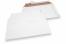 Valkoiset aaltopahvikuoret - 245 x 345 mm | PIT Packaging.fi | Kirjekuorimaa