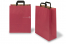 Paperikassi litteät kahvat - punainen, 320 x 140 x 420 mm | PIT Packaging.fi | Kirjekuorimaa