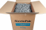 Paperisilppu SizzlePak - Hopeanvärinen (10 kg), 120 gramman paperia | PIT Packaging.fi | Kirjekuorimaa