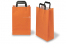 Paperikassi litteät kahvat - oranssi, 220 x 105 x 360 mm | PIT Packaging.fi | Kirjekuorimaa