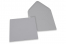 Värilliset korttikuoret - harmaa, 155 x 155 mm | PIT Packaging.fi | Kirjekuorimaa