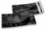 Värilliset metallinhohtoiset foliokuoret, musta - 114 x 229 mm | PIT Packaging.fi | Kirjekuorimaa