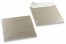 Värilliset helmiäiskuoret, hopea - 170 x 170 mm | PIT Packaging.fi | Kirjekuorimaa