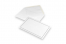 Surukorttien kuoret - valkoinen + paksu reunaviiva, 120 x 185 mm | PIT Packaging.fi | Kirjekuorimaa