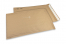 Paperiset kuplapussit Ecomax - 300 x 445 mm, 19/I, ruskea | PIT Packaging.fi | Kirjekuorimaa