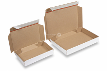 Postituslaatikot tarrasuljennalla, valkoinen | PIT Packaging.fi | Kirjekuorimaa