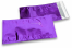 Värilliset metallinhohtoiset foliokuoret, violetti - 114 x 229 mm | PIT Packaging.fi | Kirjekuorimaa