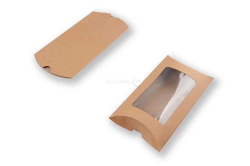 Ruskeat lahjarasiat - 114 x 162 x 35 mm - ikkunalla 70 x 120 mm