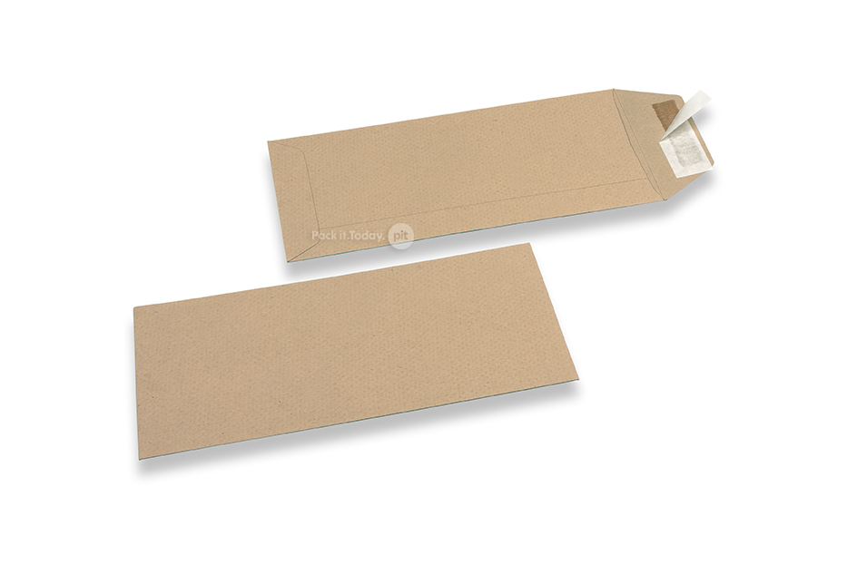 Kierrätyskuoret yrityskäyttöön, 110 x 220 mm, EA 5/6, läppä lyhyellä sivulla, peel & seal, 115 gramman paperi.