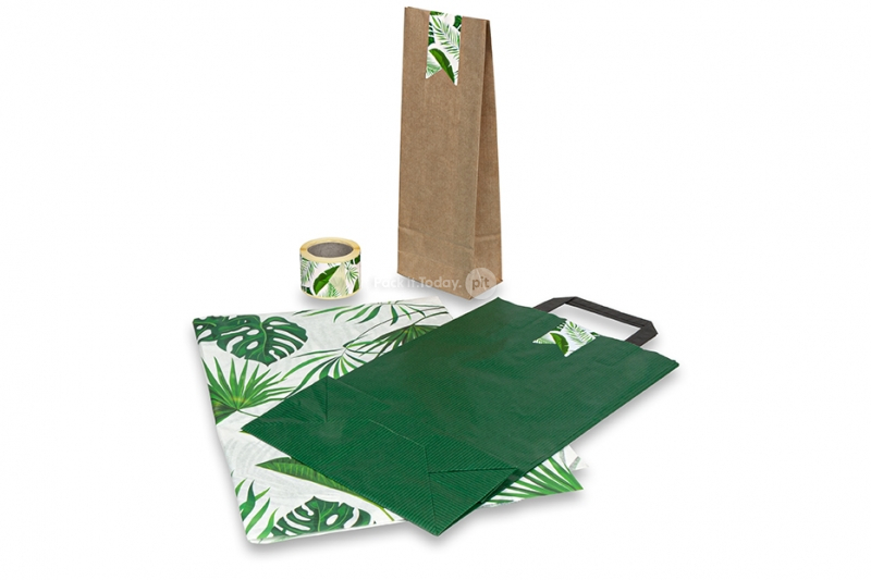 Pitkät kirjeensulkijat painatuksella - viidakko