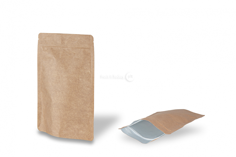Pystypussi ruskea voimapaperi - 160 x 270 x 80 mm, 750 ml