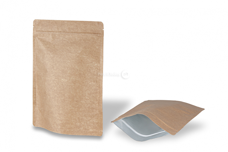 Pystypussi ruskea voimapaperi - 200 x 300 x 100 mm, 1800 ml