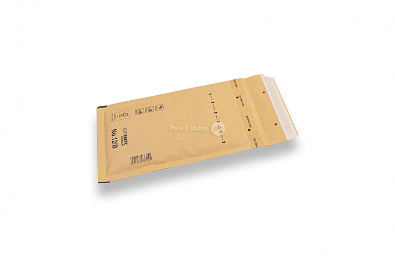 Kuplapussi ruskea (80 g/m²) - 120 x 215 mm (B12)